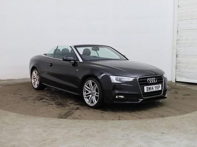 Used Audi A5 Cabriolet S-Line 2014 Black Cabriolet