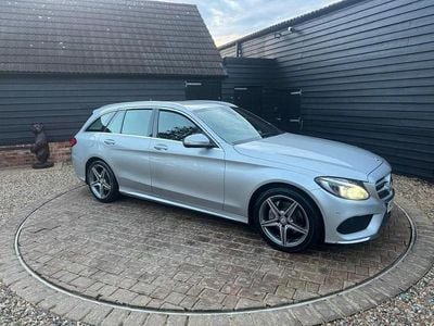 Silver Used 2014 Mercedes C200 AMG line Estate | £9,000 (Expensive)