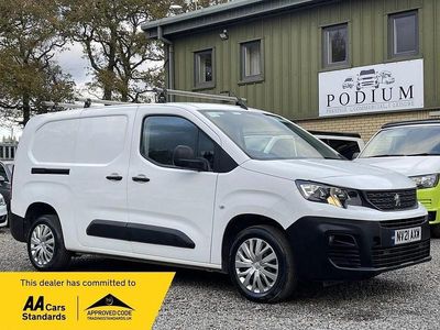 White Used 2021 Peugeot Partner MPV | £7,490 (Fair price)