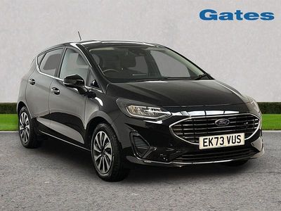 Used Ford Fiesta Titanium 100 HP (73 kW) 2023 Black Hatchback