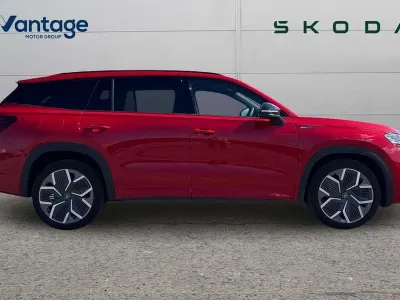 Used Skoda Kodiaq SportLine 200 HP (147 kW) 2026 Red SUV