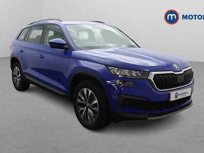 Used Skoda Kodiaq SE Drive 150 HP (110 kW) 2022 Blue SUV