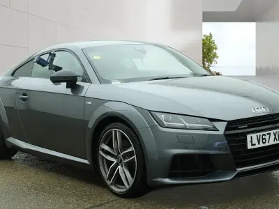 Used Audi TT Black Edition 230 HP (169 kW) 2017 Grey Coupe