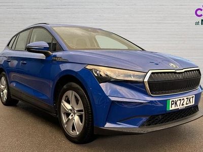 Energy blue Used 2022 Skoda Enyaq iV ecoSuite SUV | £17,332 (Fair price)