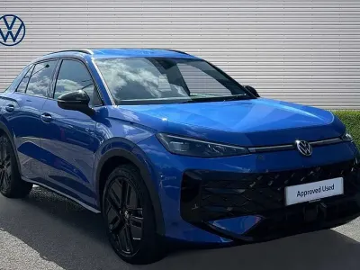 Used VW T-Roc R-line 150 HP (110 kW) 2026 Celestial blue metallic SUV