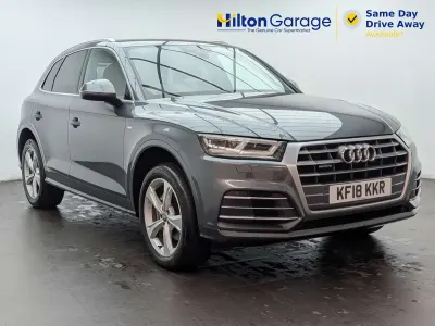 Used Audi Q5 S-Line 252 HP (185 kW) 2018 Grey SUV
