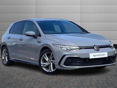 Used VW Golf VIII R-line 130 HP (95 kW) 2021 Moonstone grey Hatchback
