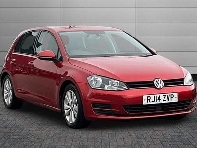 Used VW Golf VII SE 150 HP (110 kW) 2014 Tornado red Hatchback