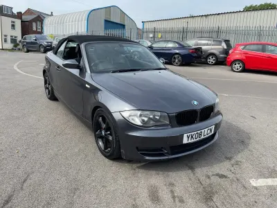 Used BMW 120 Cabriolet 2008 Grey Cabriolet