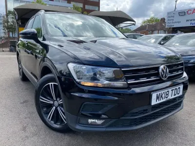 Używany VW Tiguan SE 150 KM (110 kW) 2018 Czarny SUV