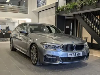 Used BMW 520 M Sport 2018 Blue Sedan
