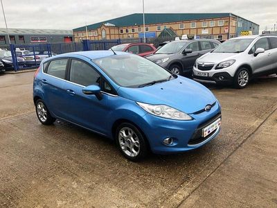 Blue Used 2012 Ford Fiesta Zetec Hatchback | £3,597 (Fair price)