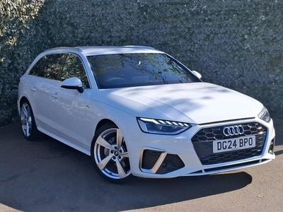 Used Audi A4 S-Line 204 HP (150 kW) 2024 White Estate
