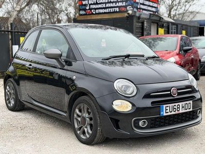 Used Fiat 500 S 69 HP (50 kW) 2018 Black Hatchback