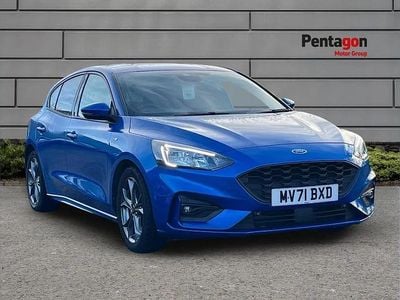 Blue Used 2022 Ford Focus ST-Line Hatchback | £12,995 (Good price)