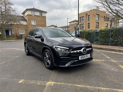Usado Mercedes GLA200 AMG line 163 HP (119 kW) 2021 Preto SUV