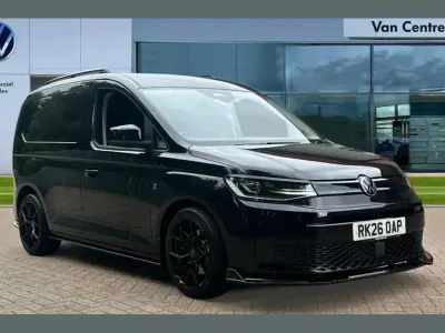Used VW Caddy Pro 120 HP (88 kW) 2026 Black MPV