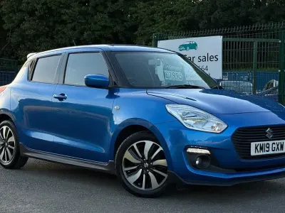 Used Suzuki Swift 90 HP (66 kW) 2019 Blue Hatchback