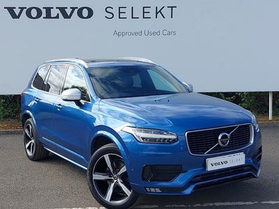 Used Volvo XC90 R-Design 235 HP (172 kW) 2018 Blue SUV