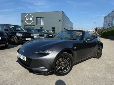 Used Mazda MX5 131 HP (96 kW) 2016 Grey Cabriolet