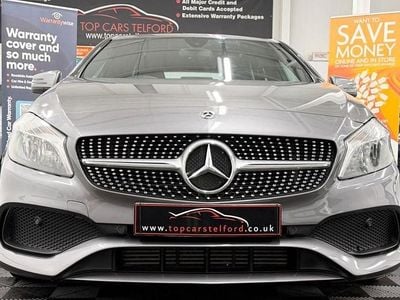Used Mercedes A180 AMG line 109 HP (80 kW) 2018 Grey Hatchback
