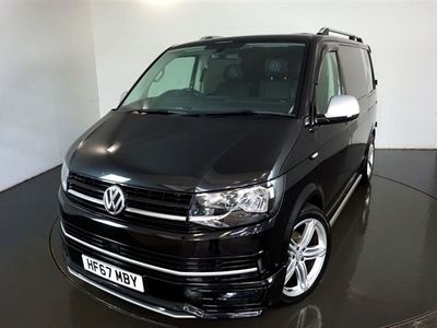 used VW Transporter 2.0 T28 TDI P/V HIGHLINE BMT ONYX CONVERSION VAT Q 2 OWNERS FROM NEW GREAT LOOKING EXAMPLE 6 SEATER