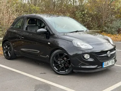Used Vauxhall Adam S 70 HP (51 kW) 2017 Black Hatchback