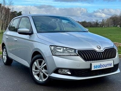 Used Skoda Fabia SE 75 HP (55 kW) 2018 Silver Hatchback