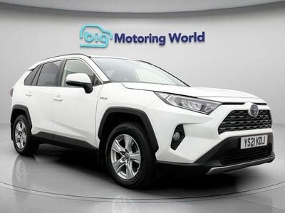 Used Toyota RAV4 Hybrid 215 HP (158 kW) 2021 White SUV