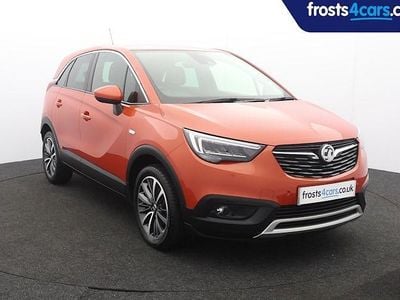 Used Vauxhall Crossland X Elite 110 HP (80 kW) 2020 Orange SUV