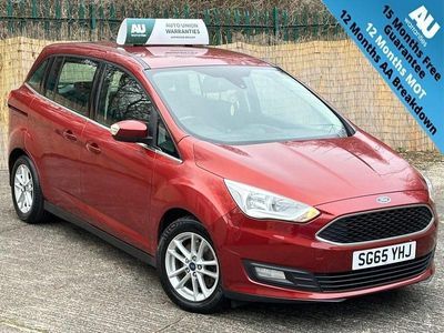 Used Ford Grand C-Max Zetec 120 HP (88 kW) 2015 Red MPV