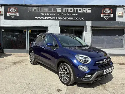 Used Fiat 500X Cross Plus 120 HP (88 kW) 2015 Venezia blue SUV