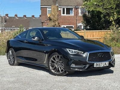Used Infiniti Q60 Sport Tech 211 HP (155 kW) 2017 Black Coupe