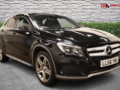 Used Mercedes GLA220 AMG line 177 HP (130 kW) 2016 Black SUV