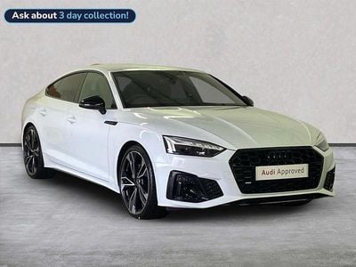 Used Audi A5 Black Edition 245 HP (180 kW) 2023 White Coupe