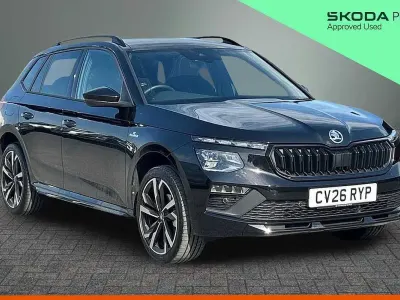 Used Skoda Kamiq Monte Carlo 150 HP (110 kW) 2026 Black magic pearl effect SUV