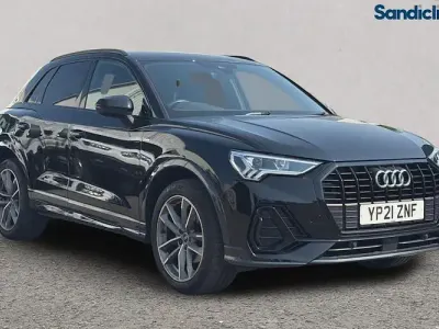 Used Audi Q3 Black Edition 150 HP (110 kW) 2021 Black SUV