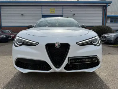 Used Alfa Romeo Stelvio Ti 276 HP (202 kW) 2019 White SUV