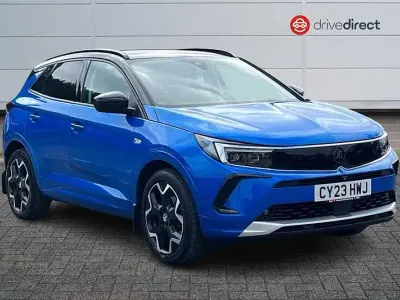Used Vauxhall Grandland X Ultimate 130 HP (95 kW) 2023 Blue SUV