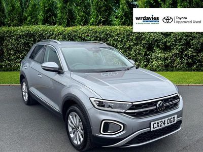 Silver Used 2024 VW T-Roc Style SUV | £22,495 (Fair price)
