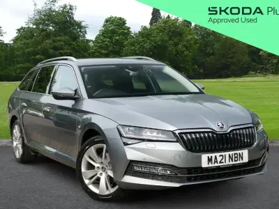 Used Skoda Superb SE L 214 HP (157 kW) 2021 Grey Estate
