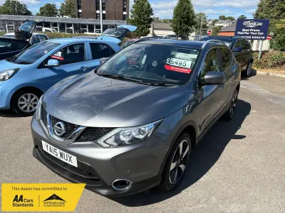 Used Nissan Qashqai N-TEC 110 HP (80 kW) 2015 Grey SUV