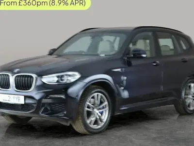 Used BMW X3 M Sport 292 HP (214 kW) 2021 Black SUV