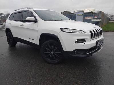 White Used 2015 Jeep Cherokee Limited SUV | £5,995 (Fair price)