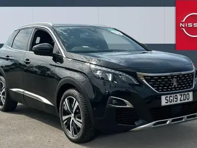 Used Peugeot 3008 GT-line 181 HP (133 kW) 2019 Black SUV