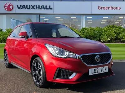 Used MG MG3 Exclusive 106 HP (77 kW) 2021 Red Hatchback