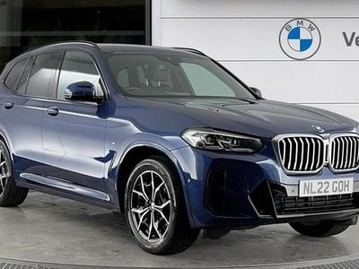 Used BMW X3 M Sport 184 HP (135 kW) 2022 Blue SUV