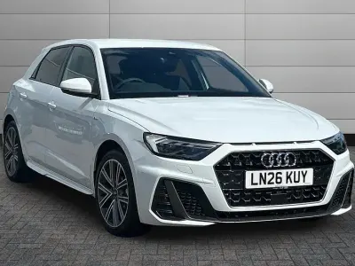 Used Audi A1 Sportback S-Line 114 HP (83 kW) 2026 Glacier white Hatchback