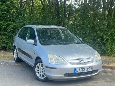 Used Honda Civic Executive 110 HP (80 kW) 2002 Silver Hatchback