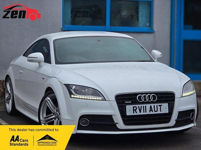 Used Audi TT S-Line 170 HP (125 kW) 2011 White Coupe